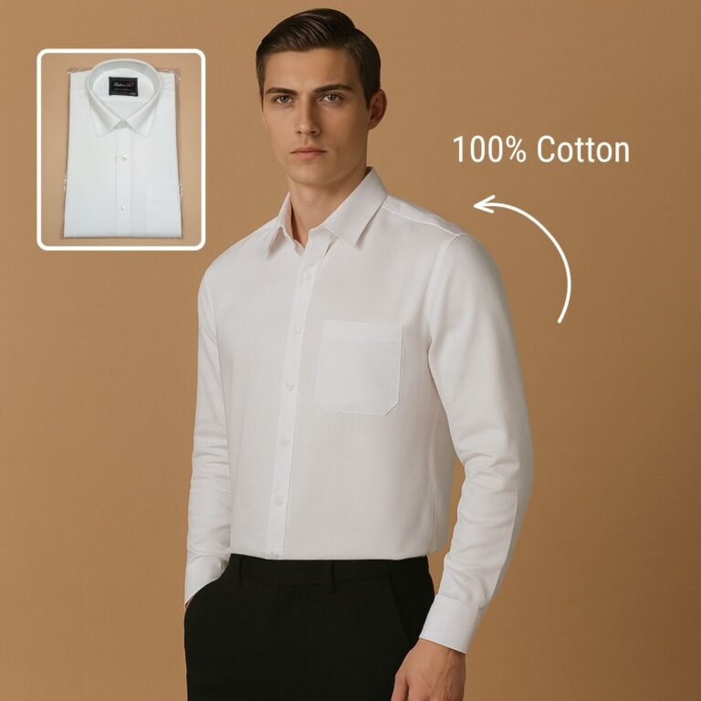 Men's Cotton Premium Slim Fit Shirt | Formaleur