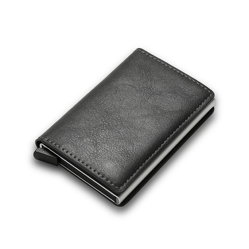 RFID Carbon Fiber Men's Wallet Aluminum Alloy - Image 3