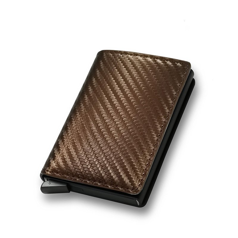 RFID Carbon Fiber Men's Wallet Aluminum Alloy - Image 10