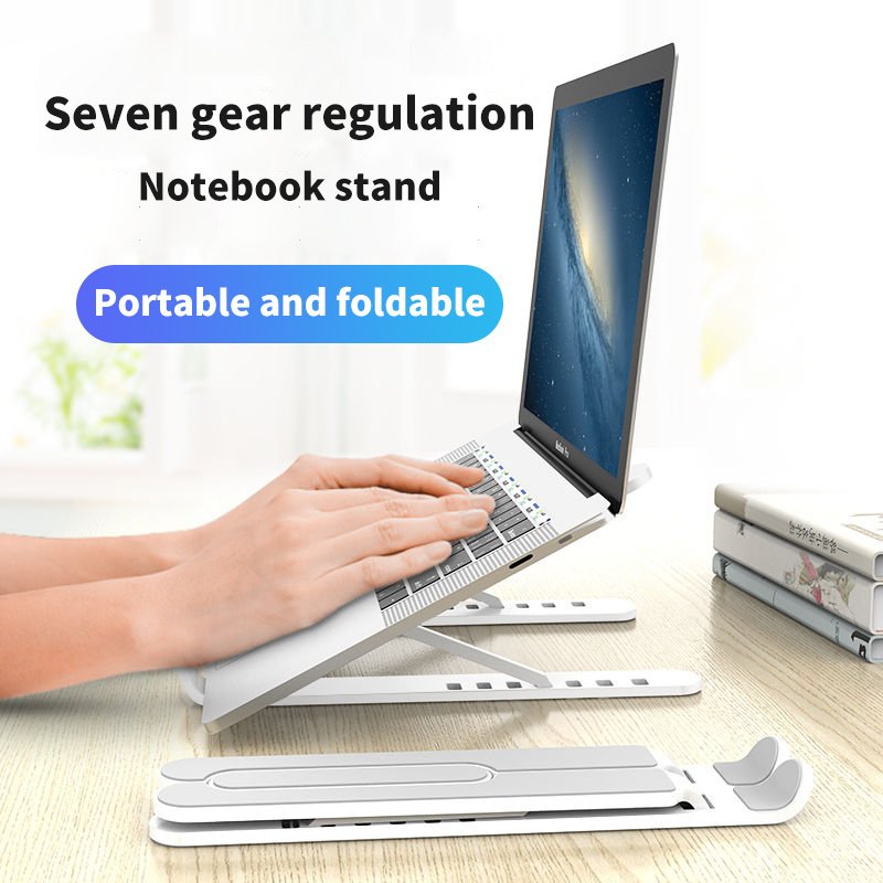 New Plastic And Aluminum Alloy Foldable Laptop Tablet Stand - Image 5