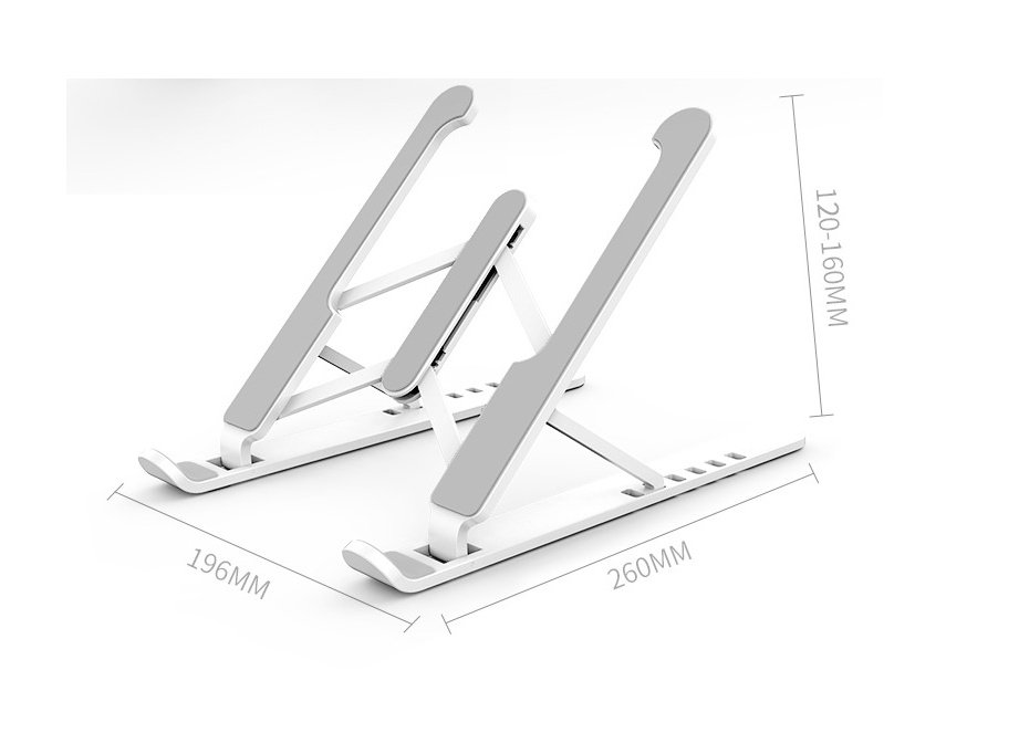 New Plastic And Aluminum Alloy Foldable Laptop Tablet Stand - Image 3