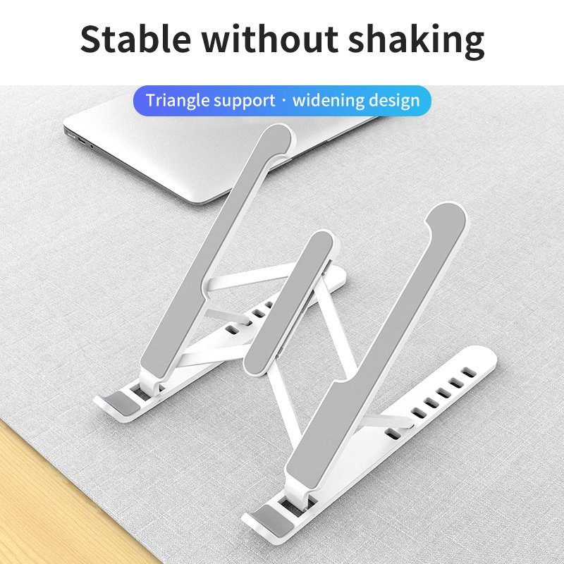 New Plastic And Aluminum Alloy Foldable Laptop Tablet Stand - Image 10
